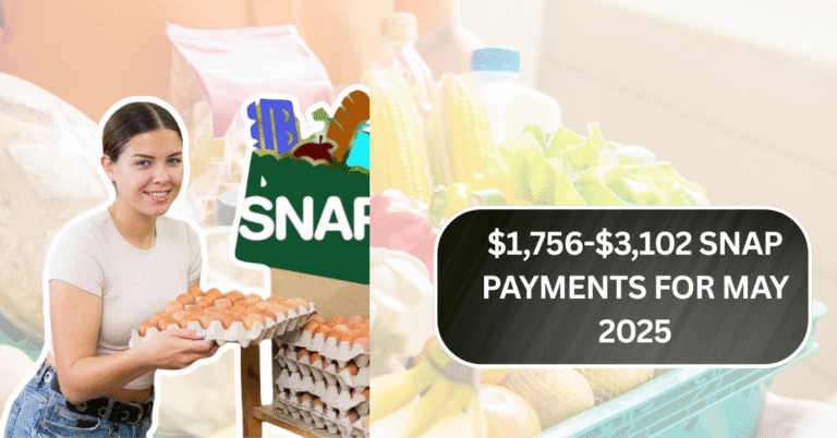 $1,756-$3,102 SNAP Payments for May 2025