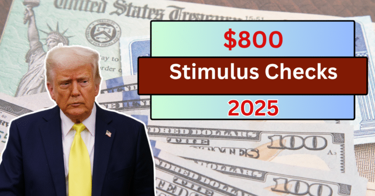 $800 Stimulus Checks for 2025: Who’s Eligible and When Will They Be Paid?